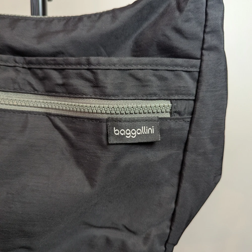 Baggallini Black Hobo Crossbody Bag